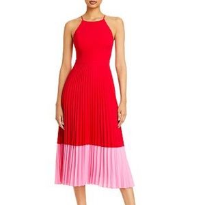 NWT Aidan AIDAN MATTOX colorblock MIDI 4